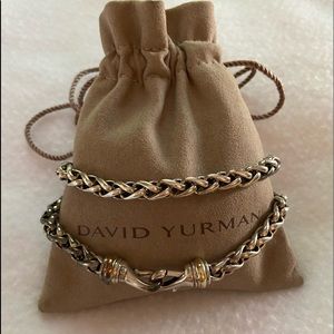 AUTHENTIC David Yurman 16” Wheat Necklace